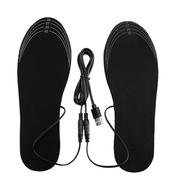  USB Ulošci Za Cipele Sa Grijanjem, Tople Čarape Za Noge, Jastuk, Električno Нагревающиеся Uložak, Periva Tople Termalne Uložak Unisex1