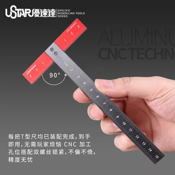  USTAR Specific Mondeling Tools Series UA-90042 Aluminijska tehnologija CNC T-trg linija 170x85 mm