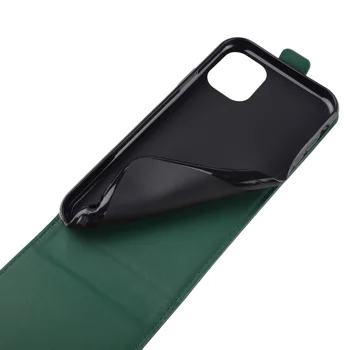  Vertikalni Flip Kožna Torbica za iphone 13 11 12 pro max X XS Max XR 6 6S 7 8 Plus SE2020 Torbica Magnetski poklopac
