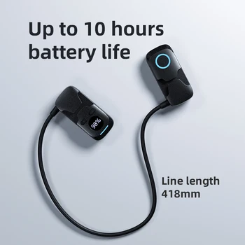  YC Koštano Vodljivost Bluetooth Slušalice X8 Bežične Slušalice IPX8 Su Naočale Vodootporne Slušalice za MP3 Player Ugrađen 8 GB