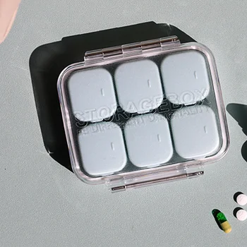  Youpin Jordan & Judy Distribuirani prijenosni mini-zatvorena kutija za tablete, Mali i zgodan za nošenje besplatno kombinirani okvir s višestrukim brtvama