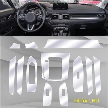  Za Mazda CX-5 2017-2020 Unutrašnjost automobila Središnja konzola Prozirna Zaštitna folija od TPU Protiv ogrebotina Popravka film Pribor Za popravak