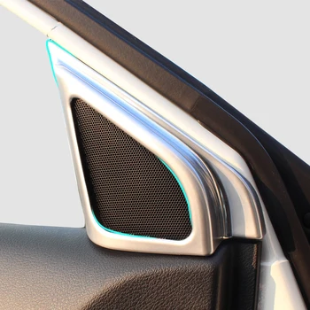  Za Suzuki Vitara 2016 2017 2018 štap kromirana ABS auto okvir unutrašnja stupac Audio Govoriti Zvučna Poklopac za Prsten krug završiti 2 kom žarulja