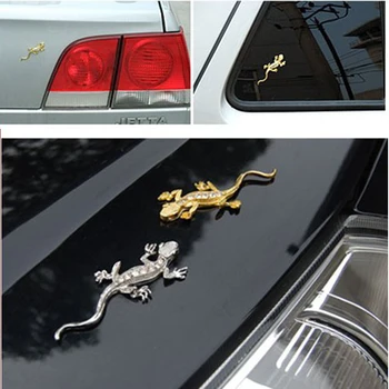  10-50 kom. Auto Oznaka vještački Dijamant Gušter Gecko Metalna Naljepnica 3D Logotip Naljepnica Auto Oprema
