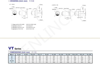  12 kom./lot 35 22 uf SMD Aluminijske motora elektrolitički Kondenzatori veličine 5*5,4 22 uf 35