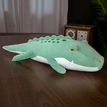 1pc 55/65 cm Kawaii Krokodil Pliš Igračke Soft Crtani Životinja Krokodil Jastuk Plišane Lutke za Djecu Dječaci Darove Za Rođendan