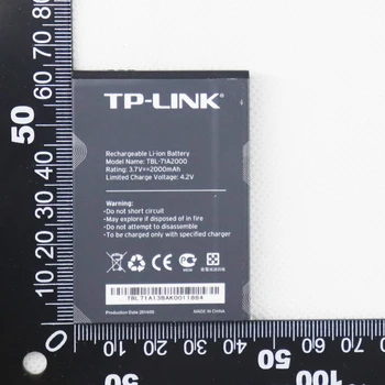  2000 mah TBL-71A2000 Baterije Za TP-Link TL-TR861 2000L TL-TR761 M5350 M7300 4G LTE i Wi-Fi Router