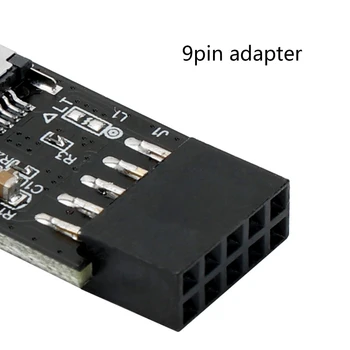  9-pinski priključak za adapter Type-E na matičnoj ploči 9-pinski produžni kabel Type-E ključ USB 2.0 Adapter je Pretvarač