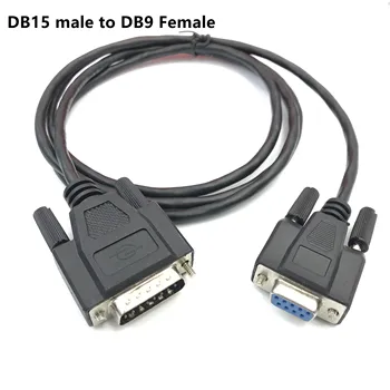  DB9 9PIN NA DB15 15PIN db9 Ženska na db15 muški kabel Pro e linija vaganje DB9 na red kabel za serijski port