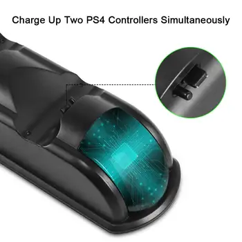  Novi Dvostruki USB Pen Brzo Punjenje Dock Stalak punjac za PS4/PS4 Slim/PS4 Pro Gaming Kontroler navigacijsku tipku navigacijsku tipku