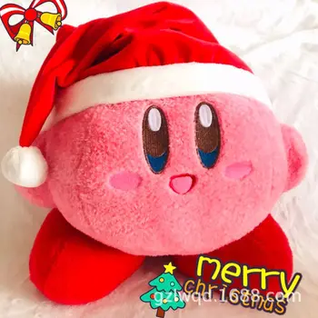  Novi Kawai Kirby Božićno Pliš Igračku Lutke Jastuk Igra Mekani Plišani Ukras Crtani Slatke Igračke za Djecu, Poklone Za Rođendan