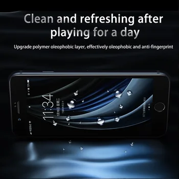  Potpuna pokrivenost Zakrivljeni Kaljeno Staklo Za iphone SE 2020 6 7 8 Plus Zaštitna Folija Za ekran Zaštitno Staklo za iPhone Pro 11 X Xs Xr Max