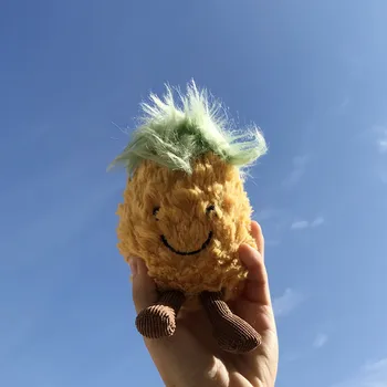  Slatka Voće Avokado Privjesak Od Samta Lutka Mali Mini Kreativni Ananas Privjesak Torba Nakit Veleprodaja
