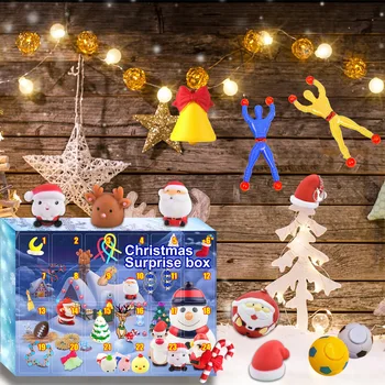  Tajanstvena Kutija Božićni Advent Kalendar Navidad Decoraciones Para El Hogar Noel Ukras 2023 Novogodišnji Poklon Za Dječaka Djevojke 2022