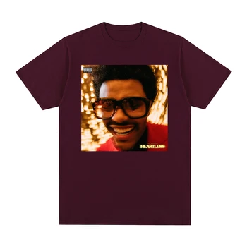  The Weeknd 90 s Vintage Unisex crna majica okruglog izreza od Чесаного Pamuka, Muška t-shirt, Nova MAJICA, Ženske majice