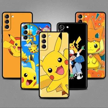  Torbica Za Samsung Galaxy S22 S20 S21 FE S10 S9 Plus S8 Note 20 10 Plus Ultra Mekana Ljuska telefona Pokemon