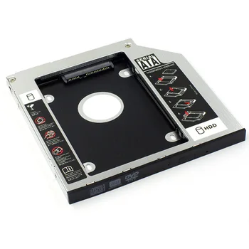  Vrući 9,5 mm 12,7 mm Aluminijski 2. Drugi Hard Disk Caddy 9,5 mm SATA 3,0 Optibay 2,5 