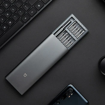  Xiaomi mi mijia Set Odvijača Za Svakodnevnu Uporabu, 24 Preciznu Magnetskih Bita, Aluminijska Kutija, Odvijač, Kit za pametne kuće