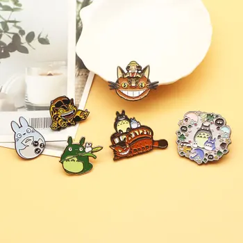  XM-smiješno Japanski Anime Moj Susjed Totoro Crtani Broš Rafting Emajl Ikonu Pin Anime Pribor